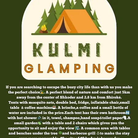 Glamping Kulmi Роскошный шатер